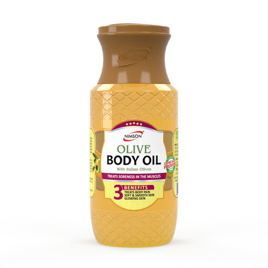 Body Olive Oil for Relieving Body Pain and Muscle Soreness
