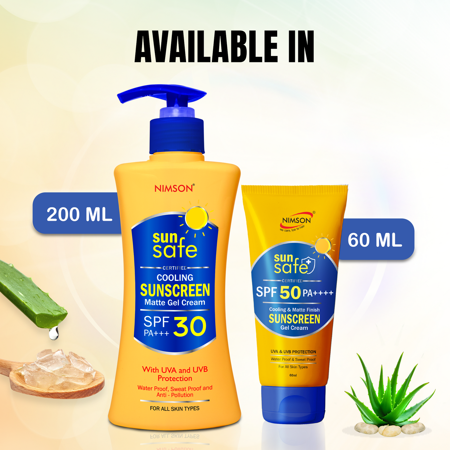 Sunscreen Gel Cream SPF 50 PA++++