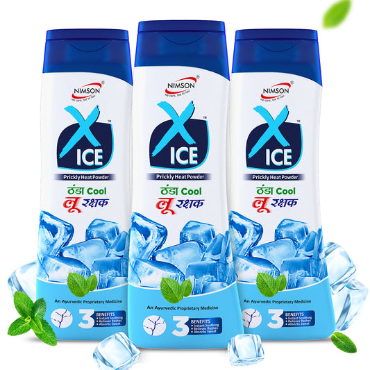 XICE Talcum Powder - Pack of 3