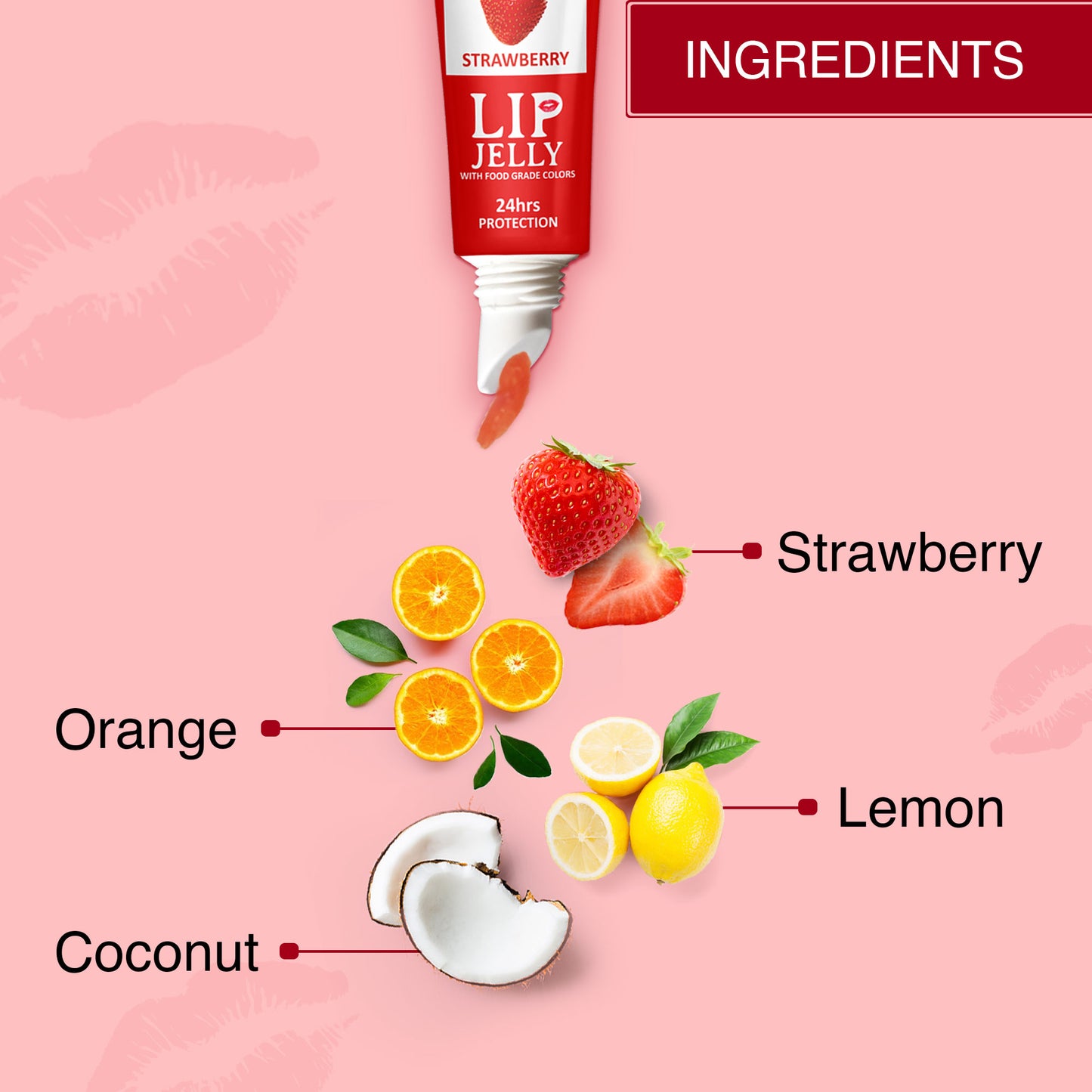 Smoochies Strawberry Lip Jelly