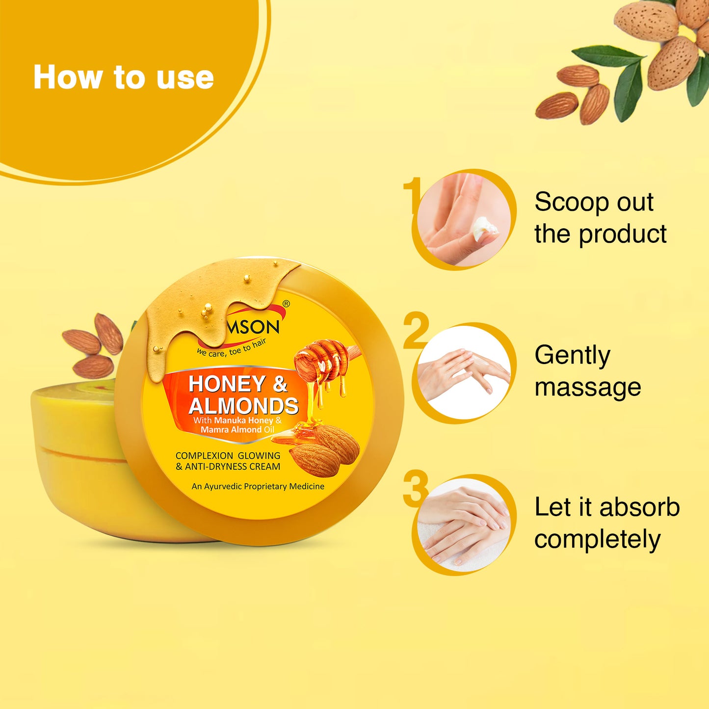 Honey & Almond Cream