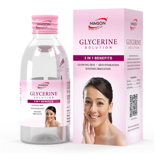 Glycerine Solution for Skin Hydration and Glowing Skin