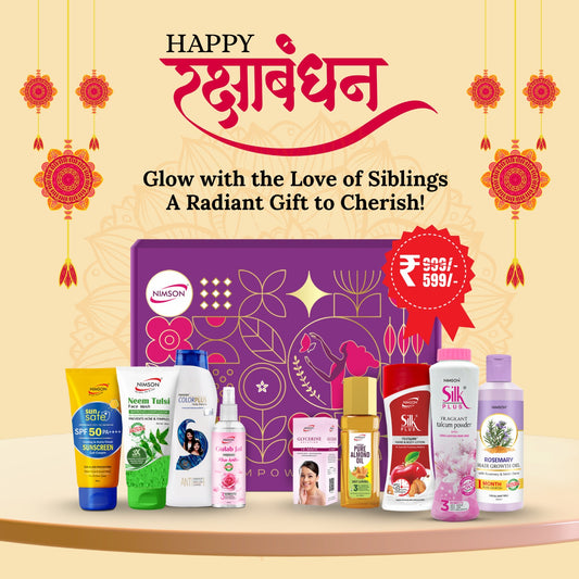 Glow & Grow, Women Empowerment Rakhi Gift Combo