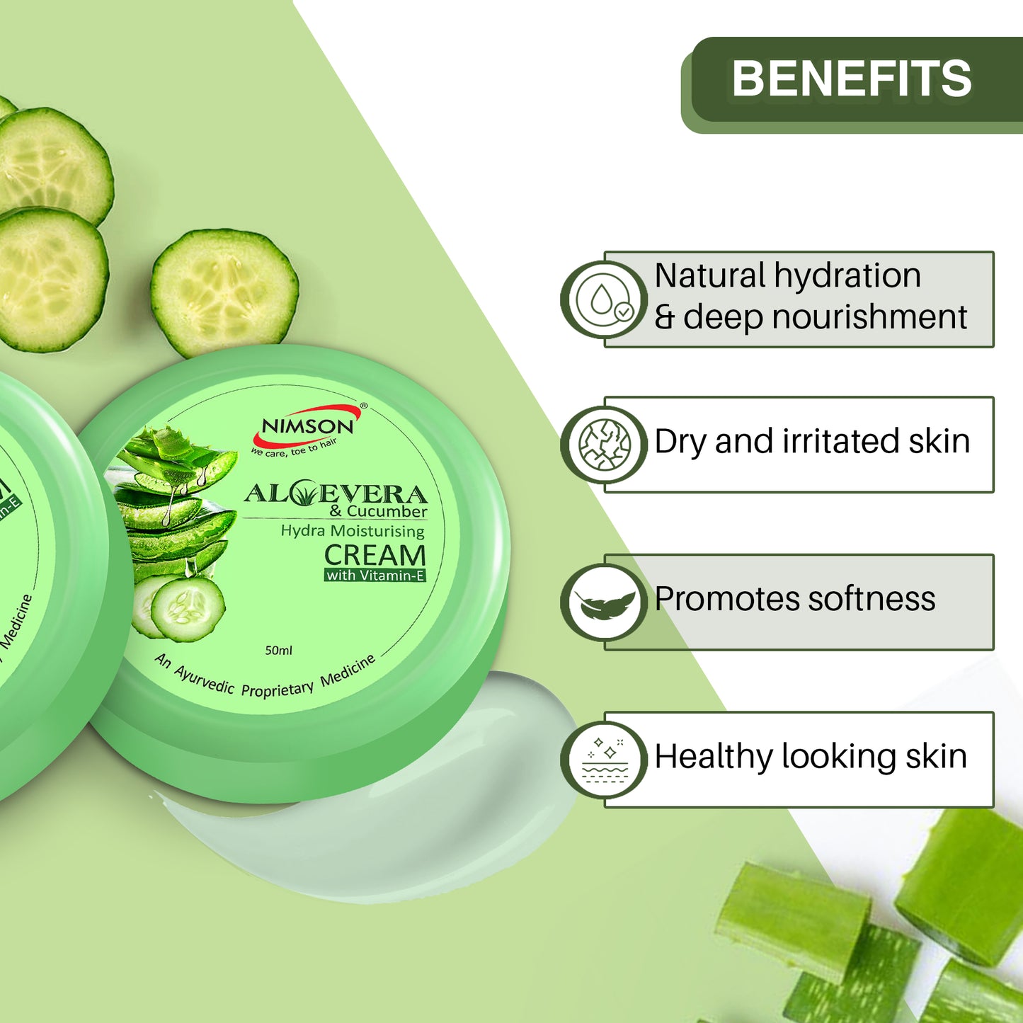 Aloevera & Cucumber Cream