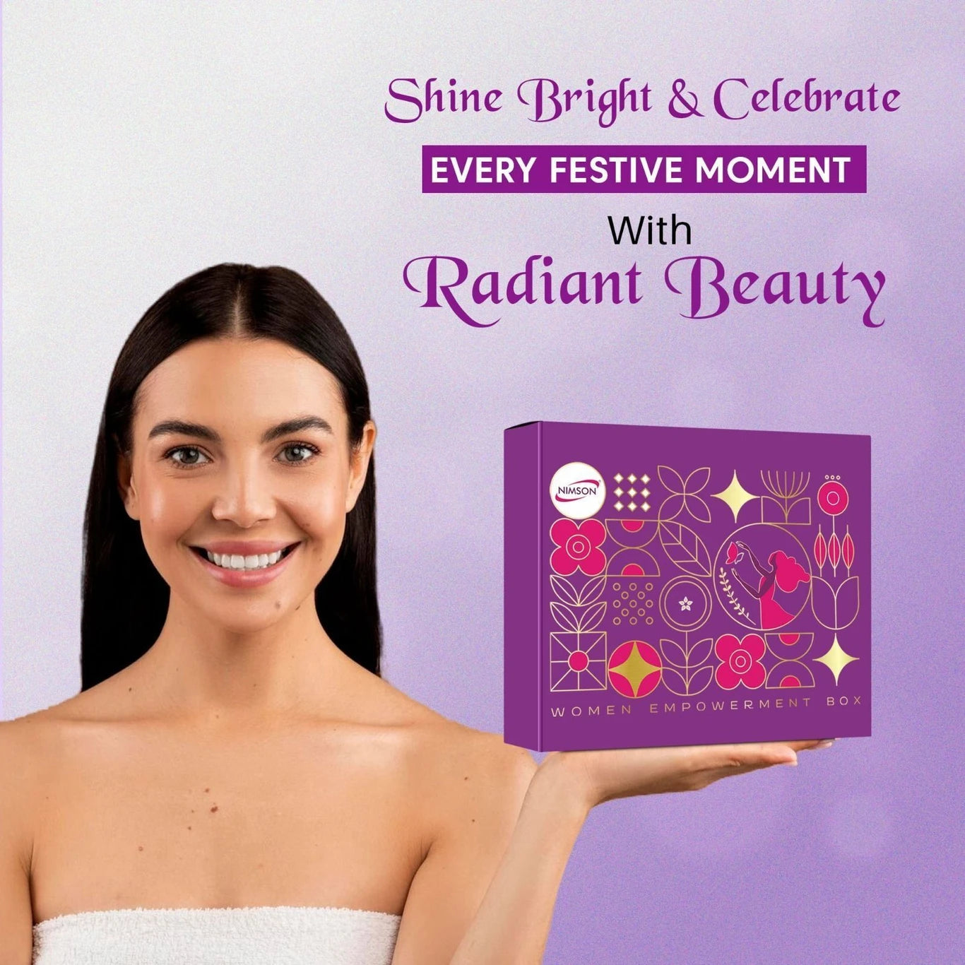 Valentine Glow Gift Combo Body & Face Care Gift Set With Glycerine, Hair Cream, Hair Oil, Face Wash, Olive Oil, Talcum Boro Neem & Silk Plus All Occasion (9 Items in the set)