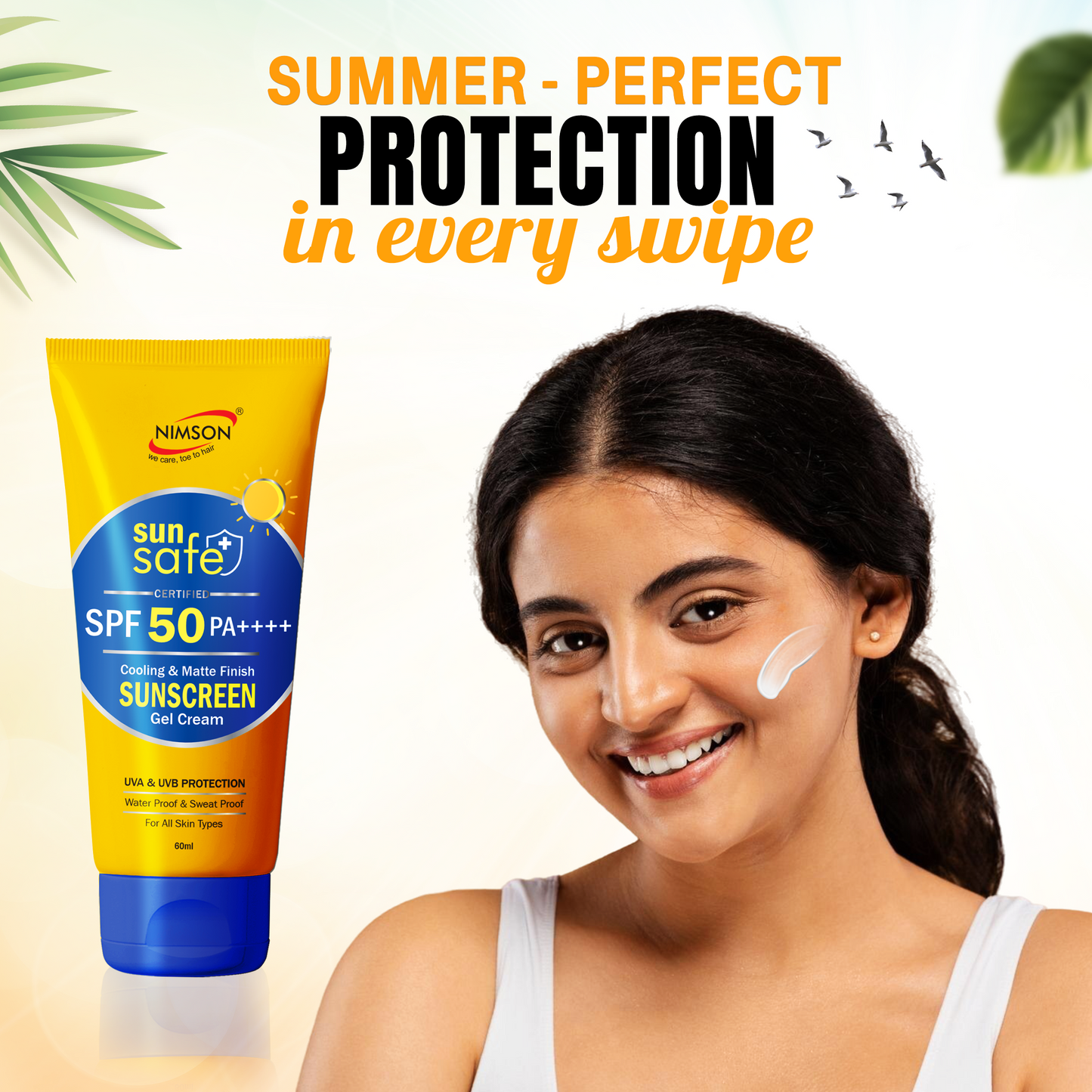 Sunscreen Gel Cream SPF 50 PA++++