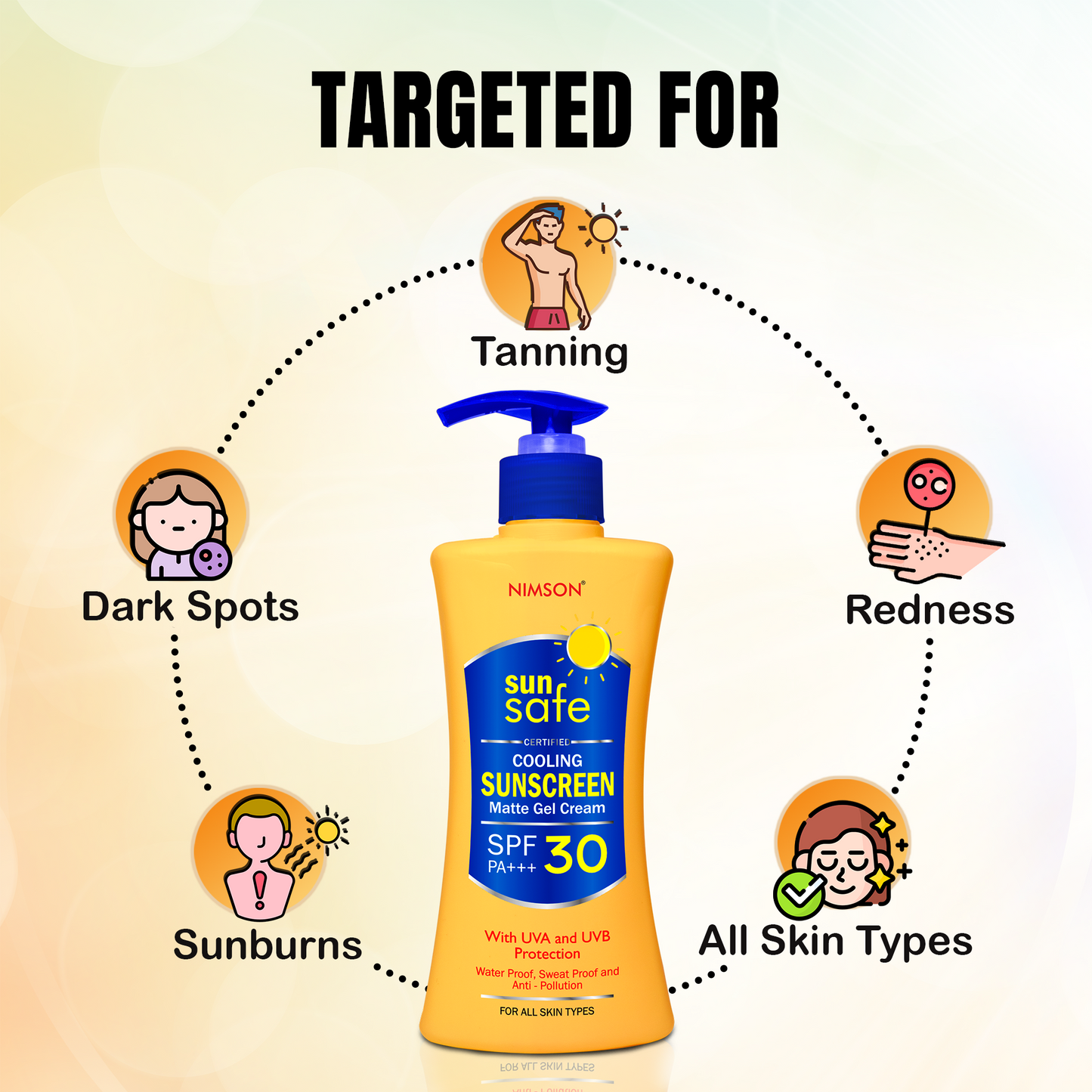 Sunscreen Gel Cream SPF 30 PA+++