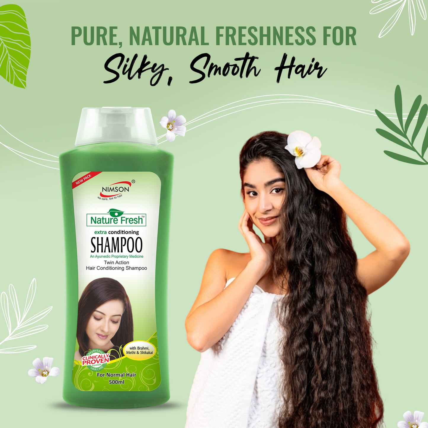 Nature Fresh Shampoo: Revitalizing Care for Soft, Refreshing Hair