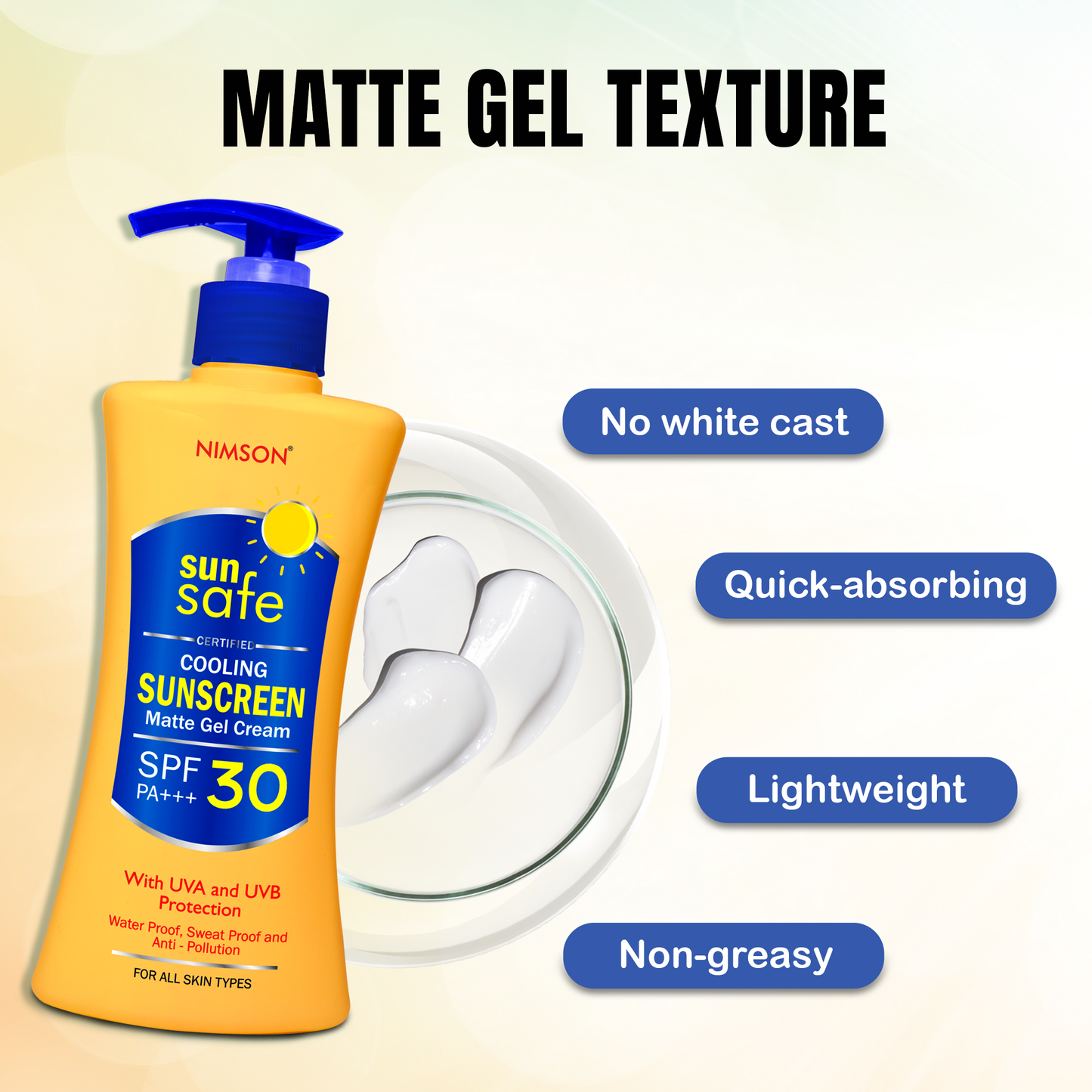 Sunscreen Gel Cream SPF 30 PA+++