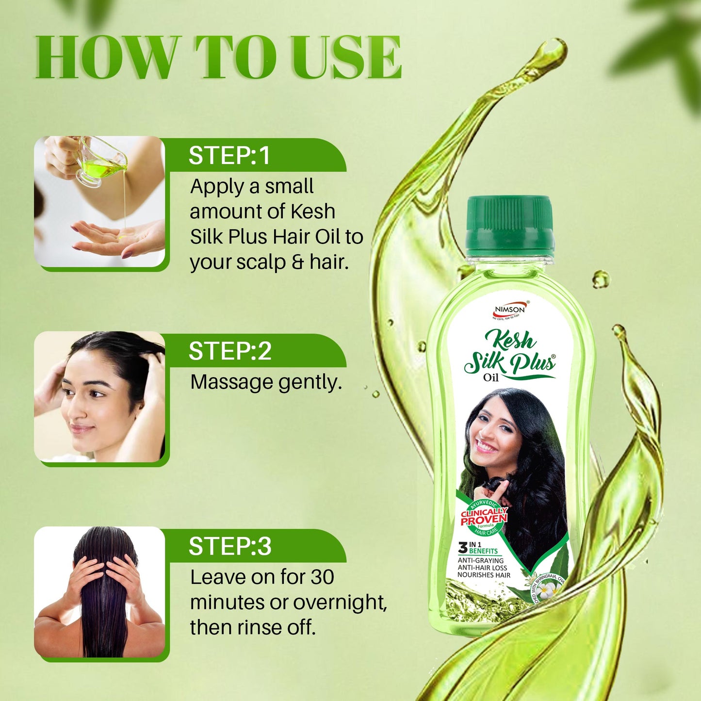 Kesh Silk Plus Hair Oil