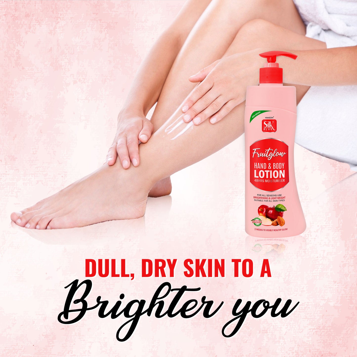 Fruit Glow Hand & Body Lotion 48 Hrs Moisturiser