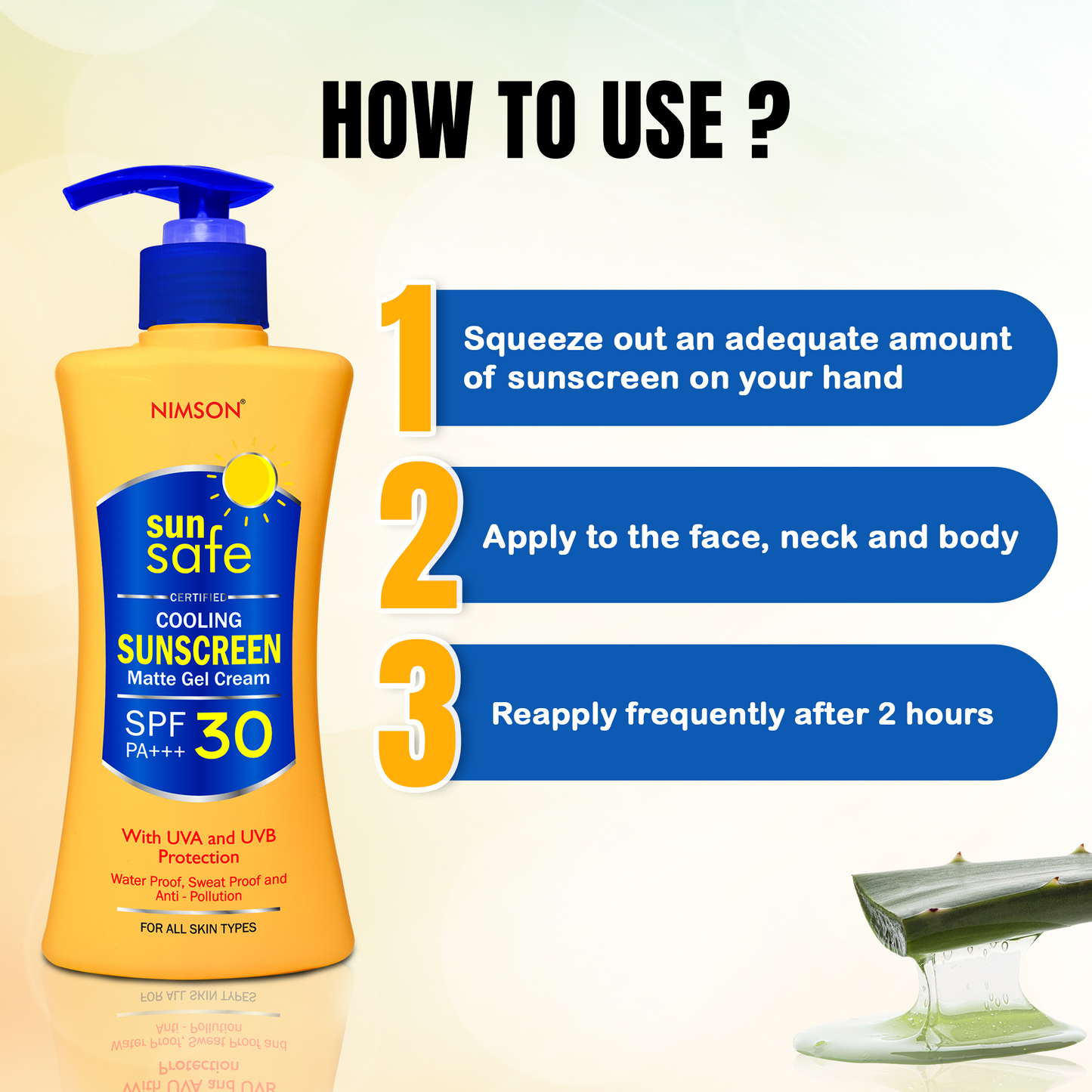 Sunscreen Gel Cream SPF 30 PA+++