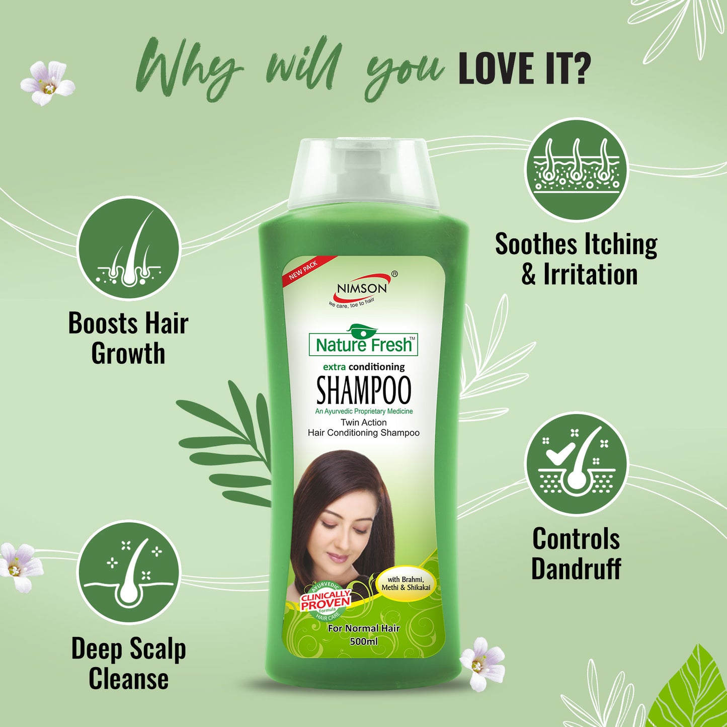 Nature Fresh Shampoo: Revitalizing Care for Soft, Refreshing Hair