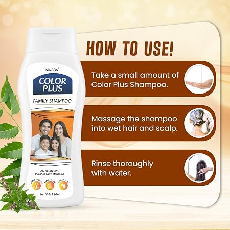 Color Plus Family Shampoo – For Anti -Hairfall & Anti -Dandruff