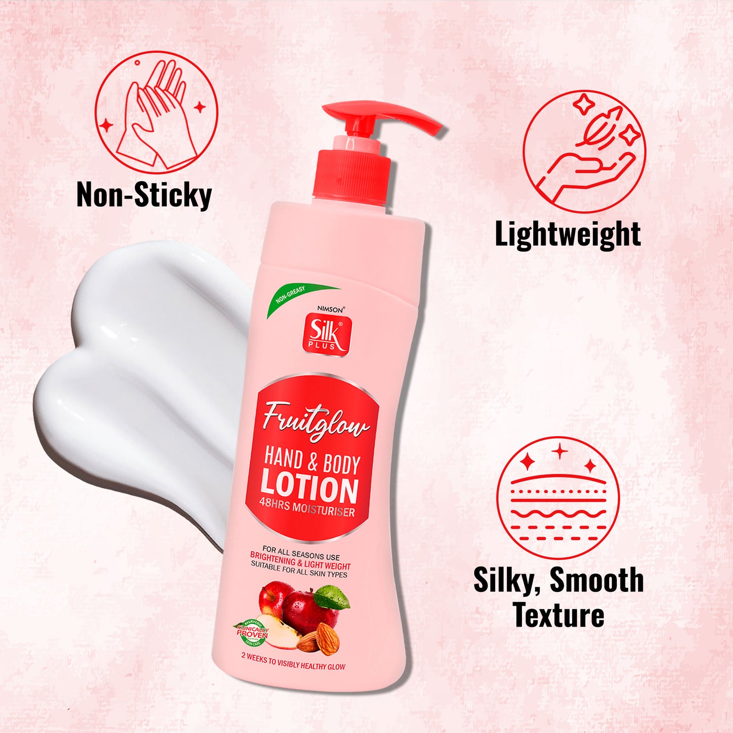 Fruit Glow Hand & Body Lotion 48 Hrs Moisturiser