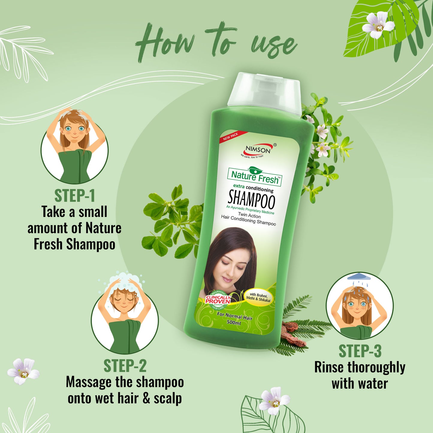 Nature Fresh Shampoo: Revitalizing Care for Soft, Refreshing Hair